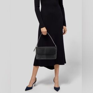 Burberry Black Leather Shoulder Bag